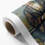 Impressionism Wall Art: Seated Peasant by Paul Cézanne Prints