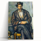 Impressionism Wall Art: Seated Peasant by Paul Cézanne Prints
