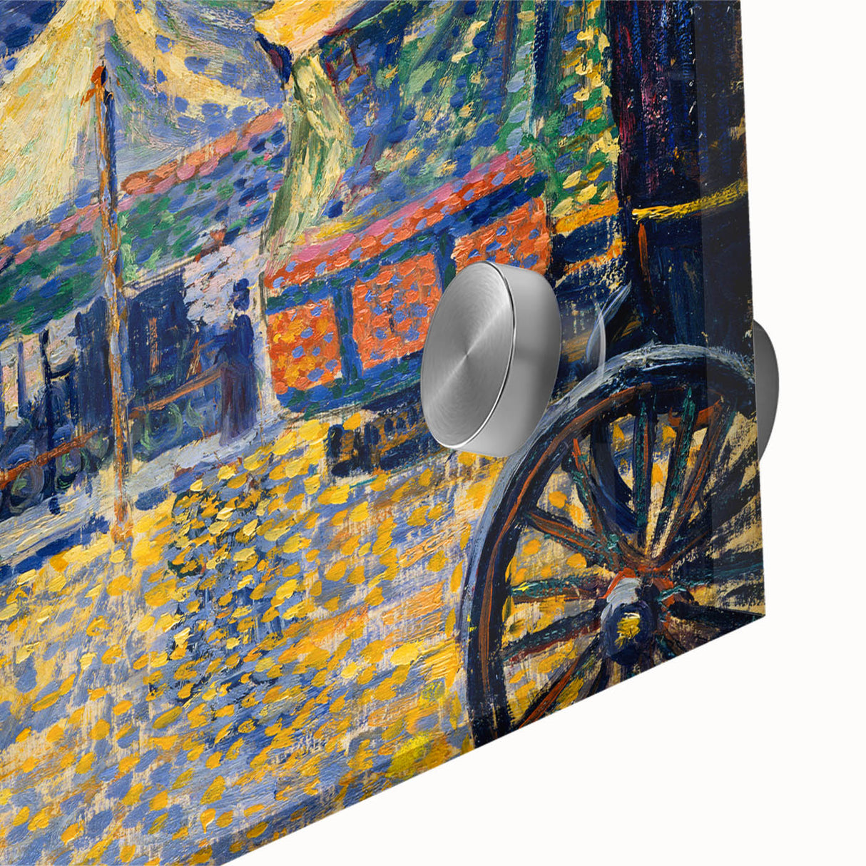 Modern Wall Art - Place de Clichy by Paul Signac - Parisian Cityscape Decor
