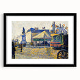 Modern Wall Art - Place de Clichy by Paul Signac - Parisian Cityscape Decor