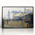 Modern Wall Art - Place de Clichy by Paul Signac - Parisian Cityscape Decor