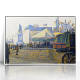 Modern Wall Art - Place de Clichy by Paul Signac - Parisian Cityscape Decor