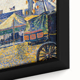 Modern Wall Art - Place de Clichy by Paul Signac - Parisian Cityscape Decor