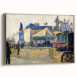 Modern Wall Art - Place de Clichy by Paul Signac - Parisian Cityscape Decor
