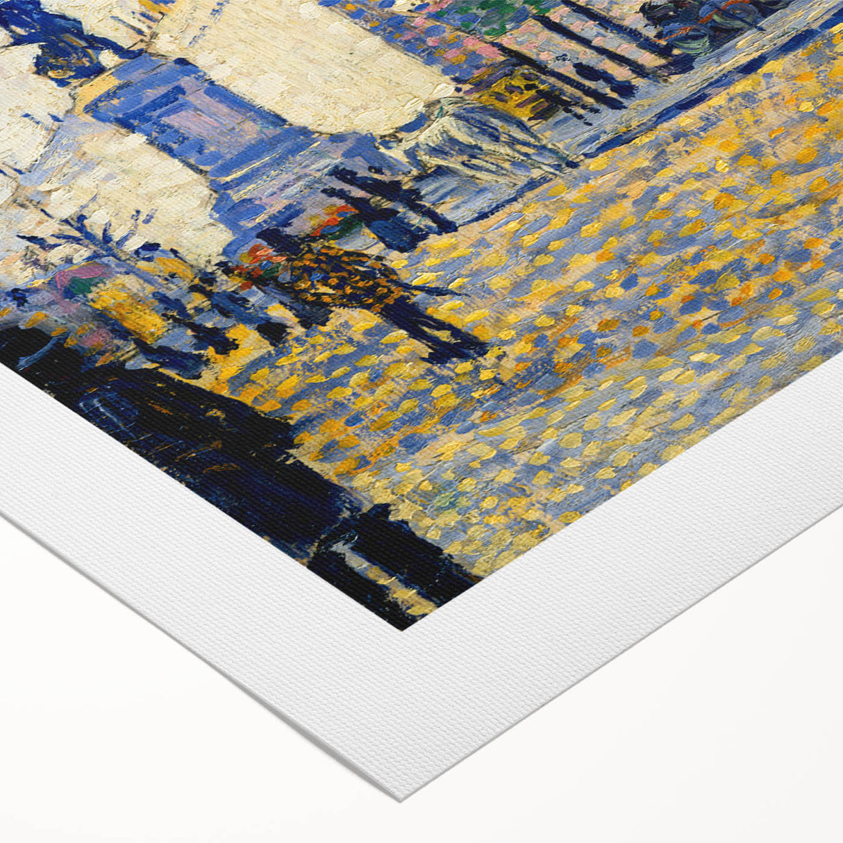 Modern Wall Art - Place de Clichy by Paul Signac - Parisian Cityscape Decor