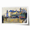 Modern Wall Art - Place de Clichy by Paul Signac - Parisian Cityscape Decor