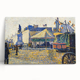 Modern Wall Art - Place de Clichy by Paul Signac - Parisian Cityscape Decor