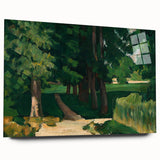 Cézanne Avenue at the Jas de Bouffan - Impressionist Landscape Print
