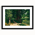 Cézanne Avenue at the Jas de Bouffan - Impressionist Landscape Print