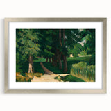 Cézanne Avenue at the Jas de Bouffan - Impressionist Landscape Print