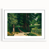 Cézanne Avenue at the Jas de Bouffan - Impressionist Landscape Print