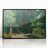 Cézanne Avenue at the Jas de Bouffan - Impressionist Landscape Print