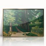 Cézanne Avenue at the Jas de Bouffan - Impressionist Landscape Print