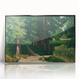 Cézanne Avenue at the Jas de Bouffan - Impressionist Landscape Print