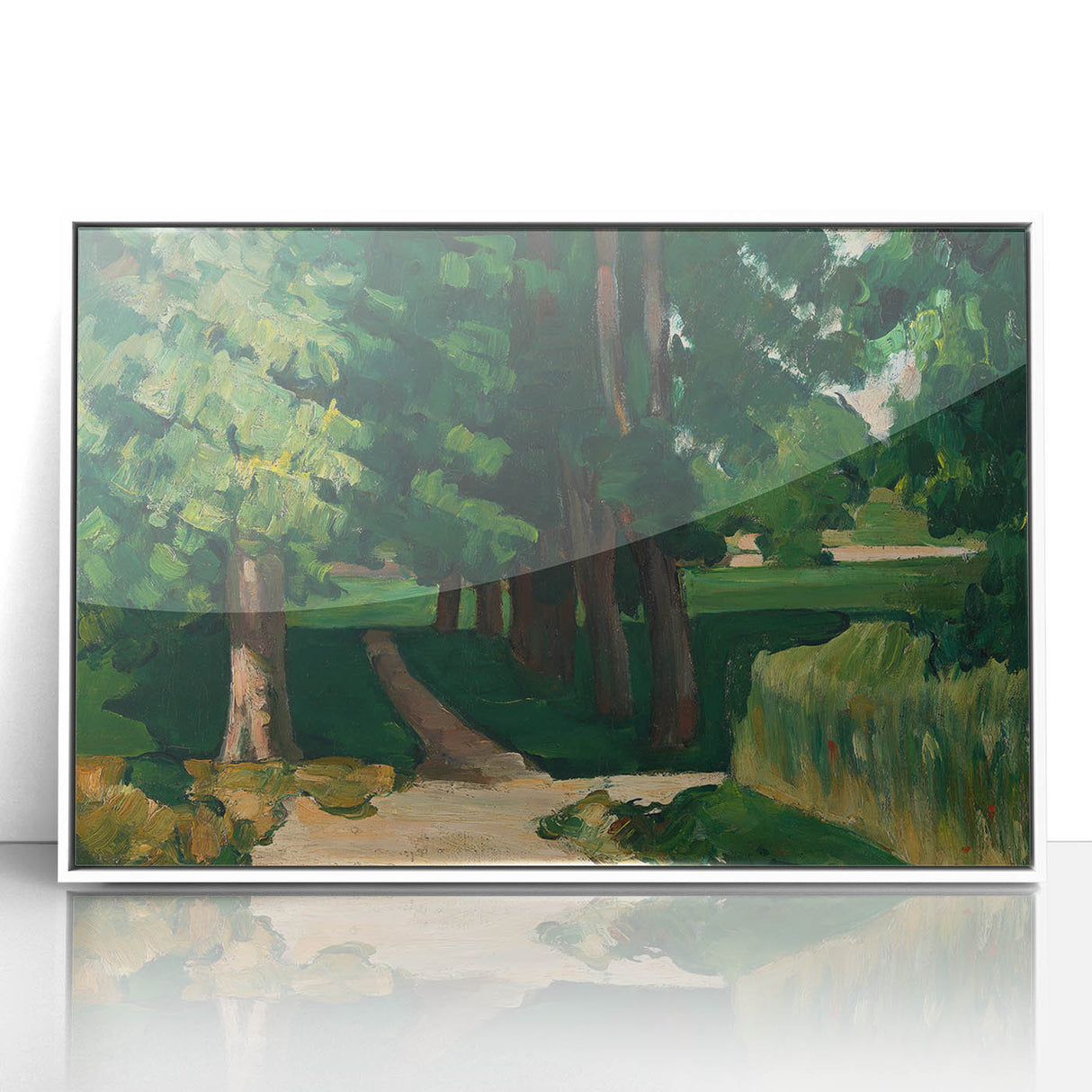 Cézanne Avenue at the Jas de Bouffan - Impressionist Landscape Print