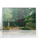 Cézanne Avenue at the Jas de Bouffan - Impressionist Landscape Print