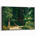 Cézanne Avenue at the Jas de Bouffan - Impressionist Landscape Print