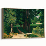 Cézanne Avenue at the Jas de Bouffan - Impressionist Landscape Print
