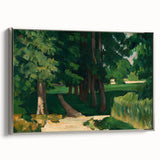 Cézanne Avenue at the Jas de Bouffan - Impressionist Landscape Print