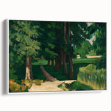 Cézanne Avenue at the Jas de Bouffan - Impressionist Landscape Print
