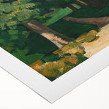 Cézanne Avenue at the Jas de Bouffan - Impressionist Landscape Print