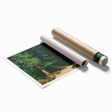 Cézanne Avenue at the Jas de Bouffan - Impressionist Landscape Print