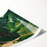 Cézanne Avenue at the Jas de Bouffan - Impressionist Landscape Print