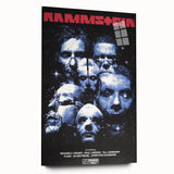 Rammstein Retro Poster - Cosmic Band Art - Vintage Concert Print