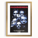 Rammstein Retro Poster - Cosmic Band Art - Vintage Concert Print