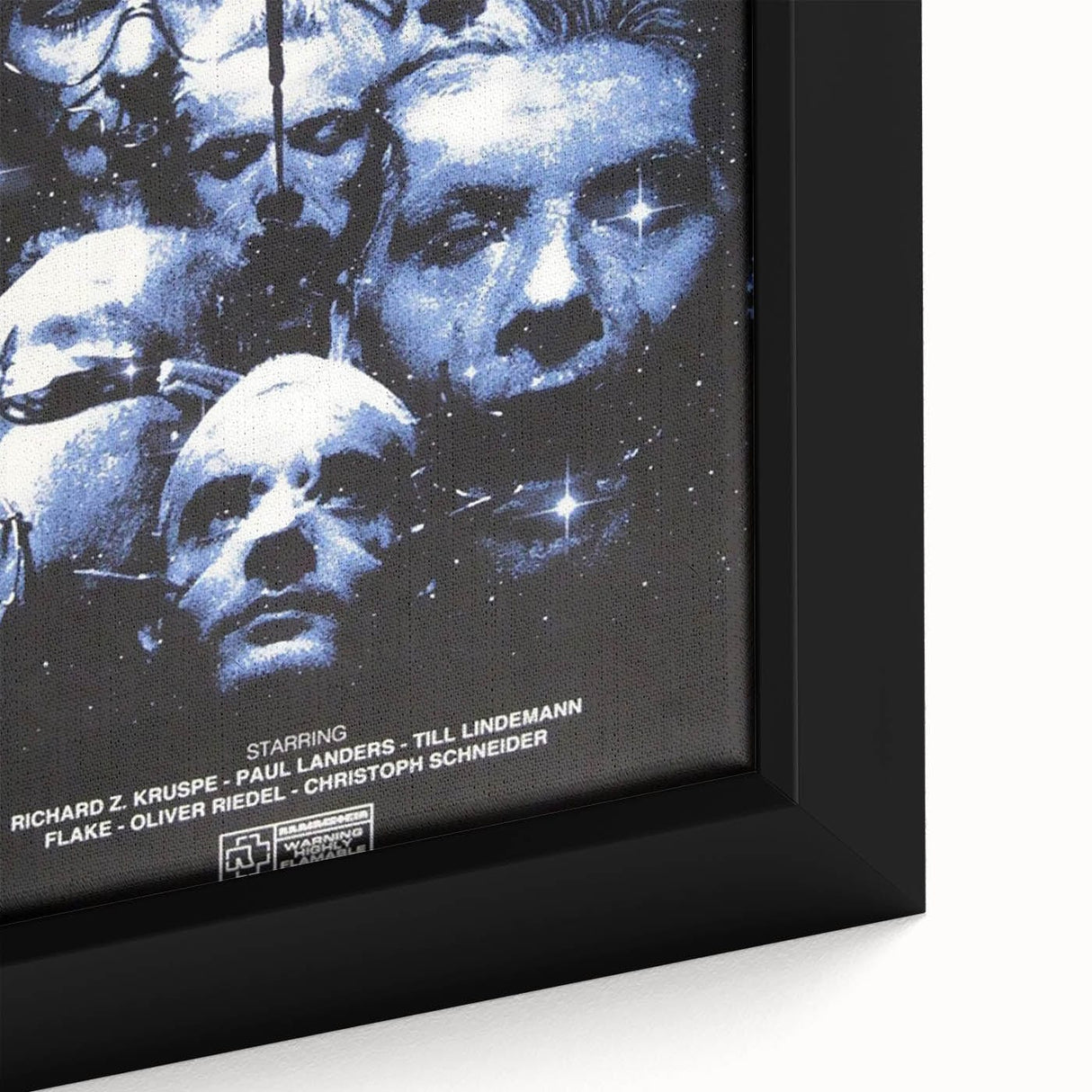 Rammstein Retro Poster - Cosmic Band Art - Vintage Concert Print