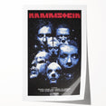 Rammstein Retro Poster - Cosmic Band Art - Vintage Concert Print