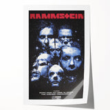 Rammstein Retro Poster - Cosmic Band Art - Vintage Concert Print