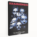 Rammstein Retro Poster - Cosmic Band Art - Vintage Concert Print