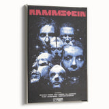 Rammstein Retro Poster - Cosmic Band Art - Vintage Concert Print