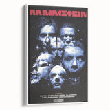 Rammstein Retro Poster - Cosmic Band Art - Vintage Concert Print