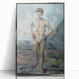 Impressionism Wall Art: The Bather by Paul Cézanne Prints