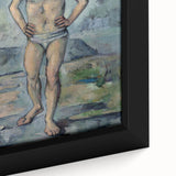 Impressionism Wall Art: The Bather by Paul Cézanne Prints