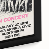 Ramones Retro Poster - Vintage Concert Art - Rocket to Russia 1978