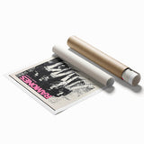 Ramones Retro Poster - Vintage Concert Art - Rocket to Russia 1978