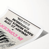 Ramones Retro Poster - Vintage Concert Art - Rocket to Russia 1978