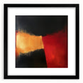 Colorful Abstract Wall Art – Red, Gold & Black Modern Expression