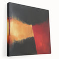 Colorful Abstract Wall Art – Red, Gold & Black Modern Expression