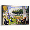 Impressionist Landscape Wall Art - Claude Monet Style Fishermen Scene