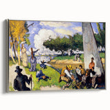 Impressionist Landscape Wall Art - Claude Monet Style Fishermen Scene
