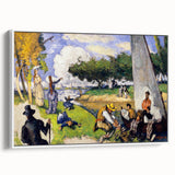 Impressionist Landscape Wall Art - Claude Monet Style Fishermen Scene