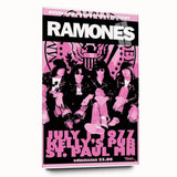 Ramones Retro Poster - 1977 Concert Art - Kelly's Pub St. Paul MN