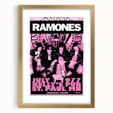 Ramones Retro Poster - 1977 Concert Art - Kelly's Pub St. Paul MN