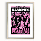 Ramones Retro Poster - 1977 Concert Art - Kelly's Pub St. Paul MN
