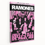 Ramones Retro Poster - 1977 Concert Art - Kelly's Pub St. Paul MN