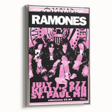 Ramones Retro Poster - 1977 Concert Art - Kelly's Pub St. Paul MN